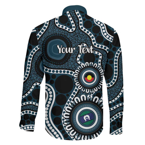 Carlton NAIDOC Week 2026 Personalised Family Matching Off Shoulder Maxi Dress and Hawaiian Shirt 50 Years of Deadly Aboriginal Art