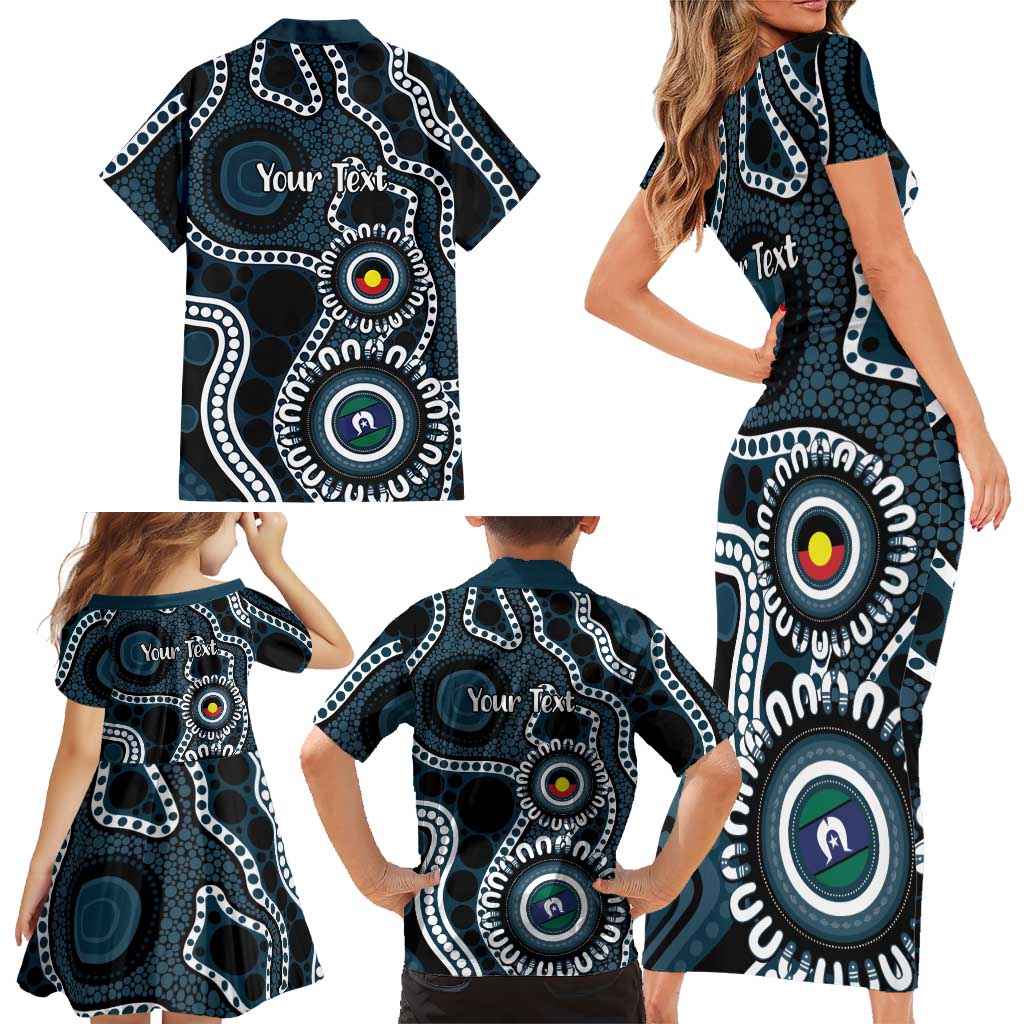Carlton NAIDOC Week 2026 Personalised Family Matching Short Sleeve Bodycon Dress and Hawaiian Shirt 50 Years of Deadly Aboriginal Art