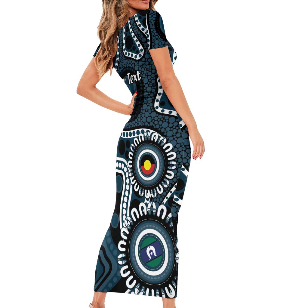 Carlton NAIDOC Week 2026 Personalised Family Matching Short Sleeve Bodycon Dress and Hawaiian Shirt 50 Years of Deadly Aboriginal Art