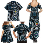 Carlton NAIDOC Week 2026 Personalised Family Matching Summer Maxi Dress and Hawaiian Shirt 50 Years of Deadly Aboriginal Art