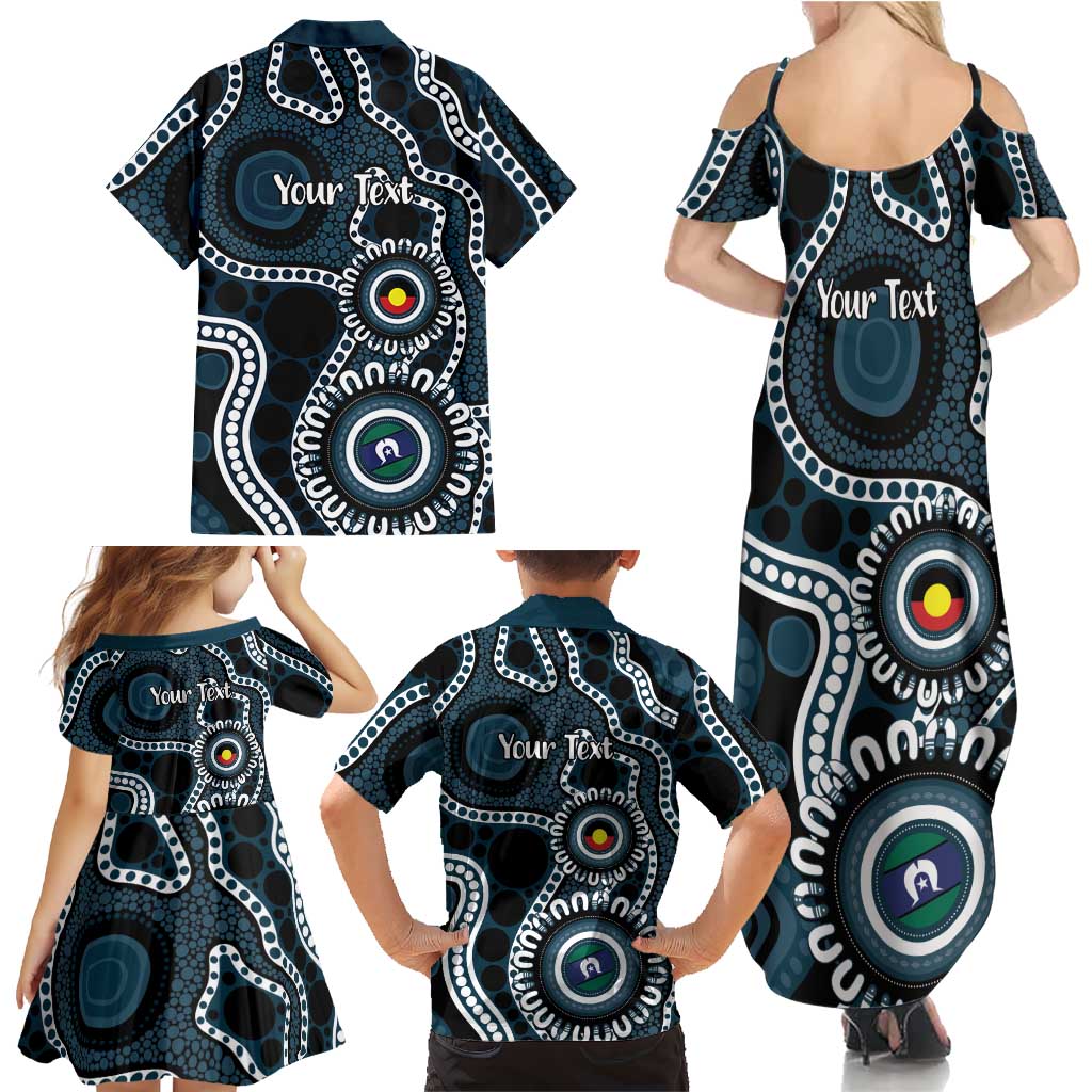Carlton NAIDOC Week 2026 Personalised Family Matching Summer Maxi Dress and Hawaiian Shirt 50 Years of Deadly Aboriginal Art