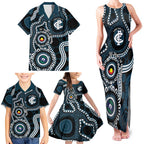 Carlton NAIDOC Week 2026 Personalised Family Matching Tank Maxi Dress and Hawaiian Shirt 50 Years of Deadly Aboriginal Art