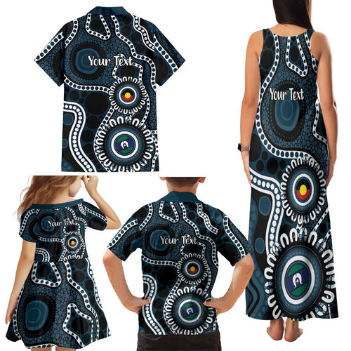 Carlton NAIDOC Week 2026 Personalised Family Matching Tank Maxi Dress and Hawaiian Shirt 50 Years of Deadly Aboriginal Art