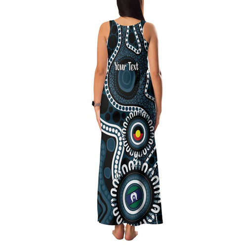 Carlton NAIDOC Week 2026 Personalised Family Matching Tank Maxi Dress and Hawaiian Shirt 50 Years of Deadly Aboriginal Art