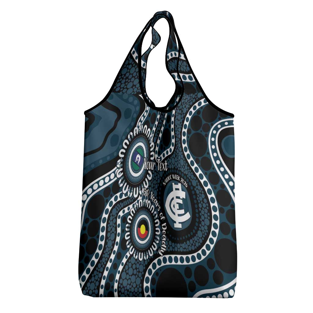 Carlton NAIDOC Week 2026 Personalised Grocery Bag 50 Years of Deadly Aboriginal Art