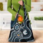Carlton NAIDOC Week 2026 Personalised Grocery Bag 50 Years of Deadly Aboriginal Art