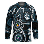 Carlton NAIDOC Week 2026 Personalised Hockey Jersey 50 Years of Deadly Aboriginal Art