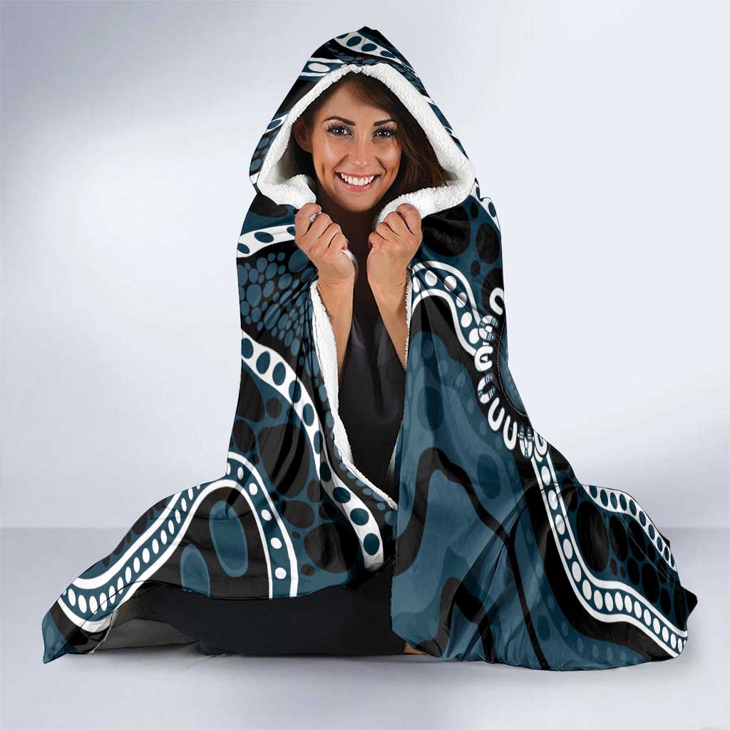 Carlton NAIDOC Week 2026 Personalised Hooded Blanket 50 Years of Deadly Aboriginal Art