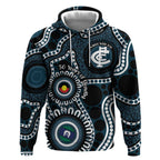 Carlton NAIDOC Week 2026 Personalised Hoodie 50 Years of Deadly Aboriginal Art