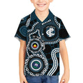 Carlton NAIDOC Week 2026 Personalised Kid Hawaiian Shirt 50 Years of Deadly Aboriginal Art