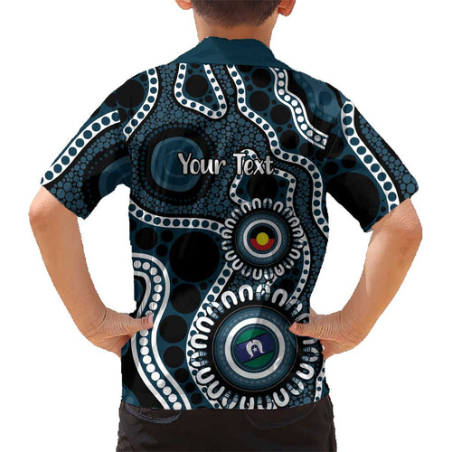 Carlton NAIDOC Week 2026 Personalised Kid Hawaiian Shirt 50 Years of Deadly Aboriginal Art