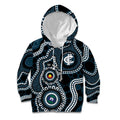 Carlton NAIDOC Week 2026 Personalised Kid Hoodie 50 Years of Deadly Aboriginal Art