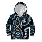 Carlton NAIDOC Week 2026 Personalised Kid Hoodie 50 Years of Deadly Aboriginal Art