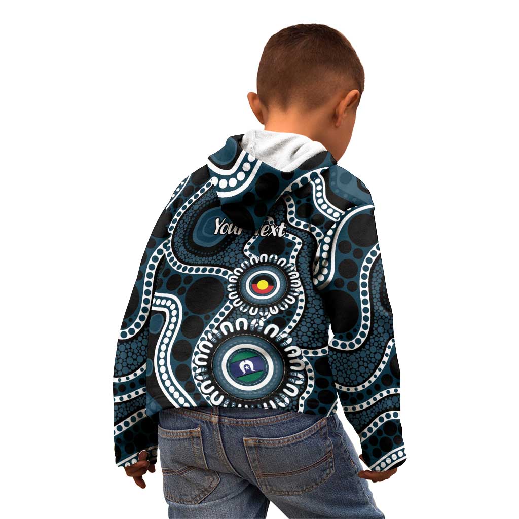 Carlton NAIDOC Week 2026 Personalised Kid Hoodie 50 Years of Deadly Aboriginal Art