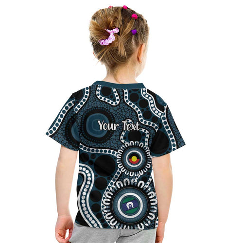 Carlton NAIDOC Week 2026 Personalised Kid T Shirt 50 Years of Deadly Aboriginal Art