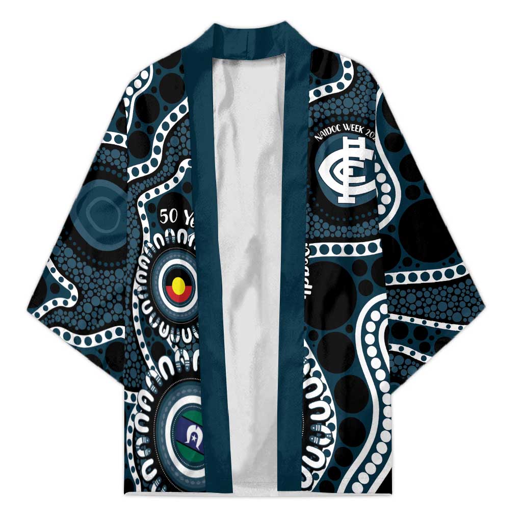 Carlton NAIDOC Week 2026 Personalised Kimono 50 Years of Deadly Aboriginal Art