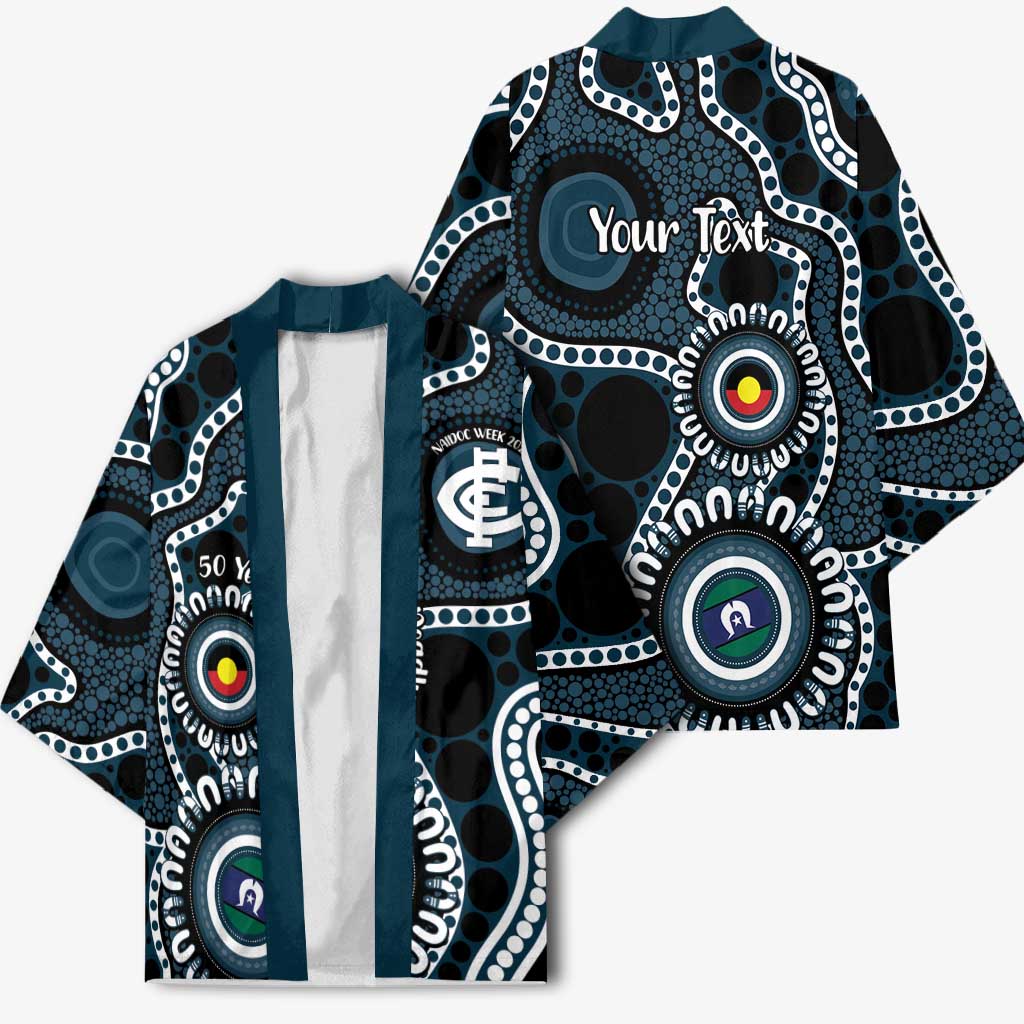 Carlton NAIDOC Week 2026 Personalised Kimono 50 Years of Deadly Aboriginal Art