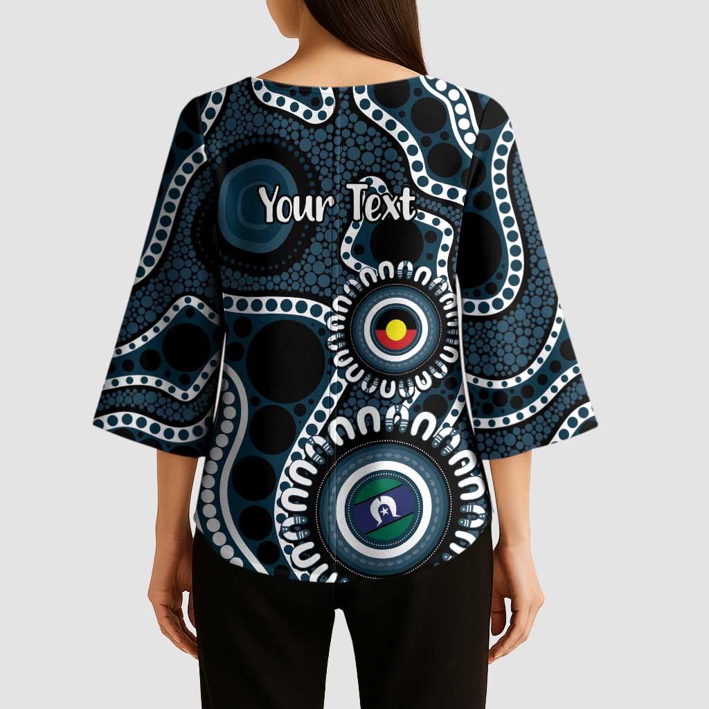Carlton NAIDOC Week 2026 Personalised Kimono Sleeve Blouse 50 Years of Deadly Aboriginal Art