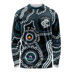 Carlton NAIDOC Week 2026 Personalised Long Sleeve Shirt 50 Years of Deadly Aboriginal Art