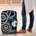 Carlton NAIDOC Week 2026 Personalised Luggage Cover 50 Years of Deadly Aboriginal Art