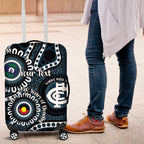 Carlton NAIDOC Week 2026 Personalised Luggage Cover 50 Years of Deadly Aboriginal Art