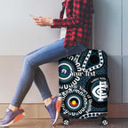 Carlton NAIDOC Week 2026 Personalised Luggage Cover 50 Years of Deadly Aboriginal Art