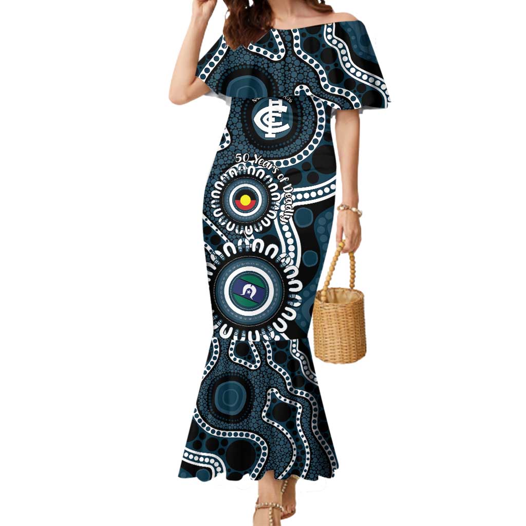 Carlton NAIDOC Week 2026 Personalised Mermaid Dress 50 Years of Deadly Aboriginal Art