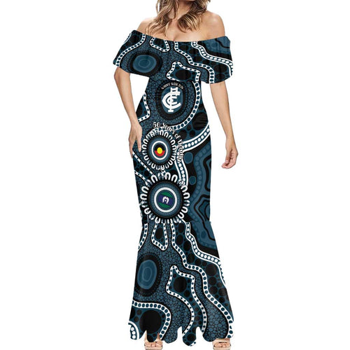 Carlton NAIDOC Week 2026 Personalised Mermaid Dress 50 Years of Deadly Aboriginal Art