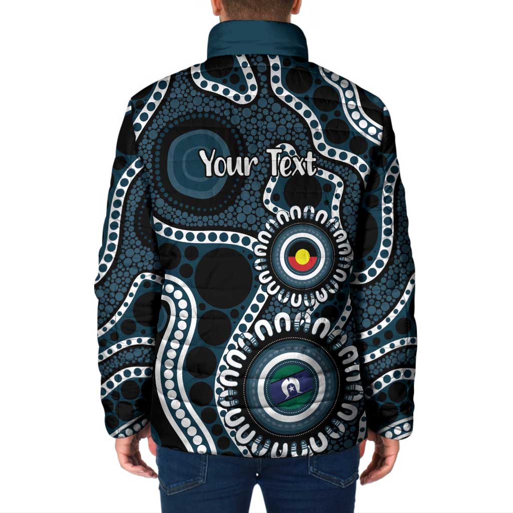 Carlton NAIDOC Week 2026 Personalised Padded Jacket 50 Years of Deadly Aboriginal Art