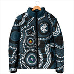 Carlton NAIDOC Week 2026 Personalised Padded Jacket 50 Years of Deadly Aboriginal Art