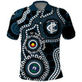 Carlton NAIDOC Week 2026 Personalised Polo Shirt 50 Years of Deadly Aboriginal Art