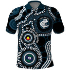 Carlton NAIDOC Week 2026 Personalised Polo Shirt 50 Years of Deadly Aboriginal Art
