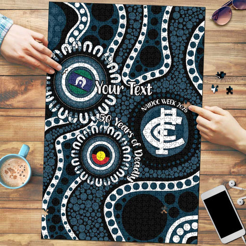 Carlton NAIDOC Week 2026 Personalised Puzzle 50 Years of Deadly Aboriginal Art