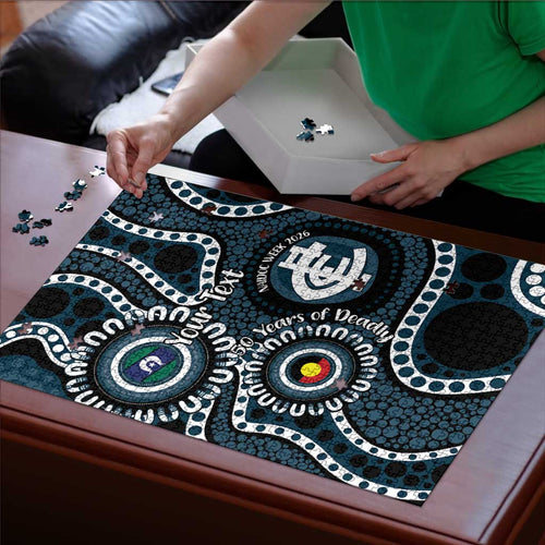 Carlton NAIDOC Week 2026 Personalised Puzzle 50 Years of Deadly Aboriginal Art