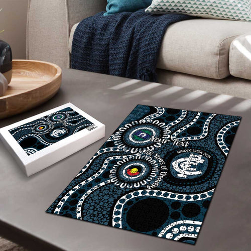 Carlton NAIDOC Week 2026 Personalised Puzzle 50 Years of Deadly Aboriginal Art