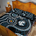 Carlton NAIDOC Week 2026 Personalised Quilt Bed Set 50 Years of Deadly Aboriginal Art