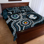 Carlton NAIDOC Week 2026 Personalised Quilt Bed Set 50 Years of Deadly Aboriginal Art