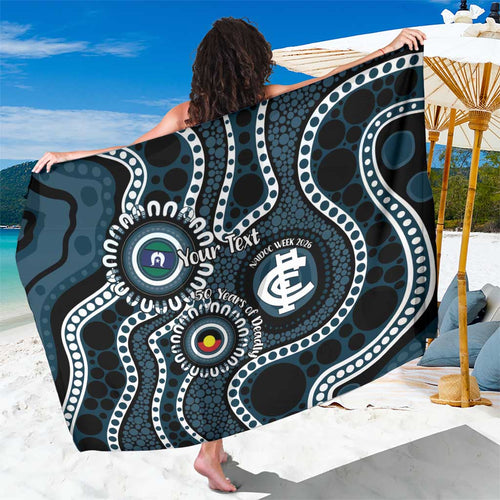 Carlton NAIDOC Week 2026 Personalised Sarong 50 Years of Deadly Aboriginal Art