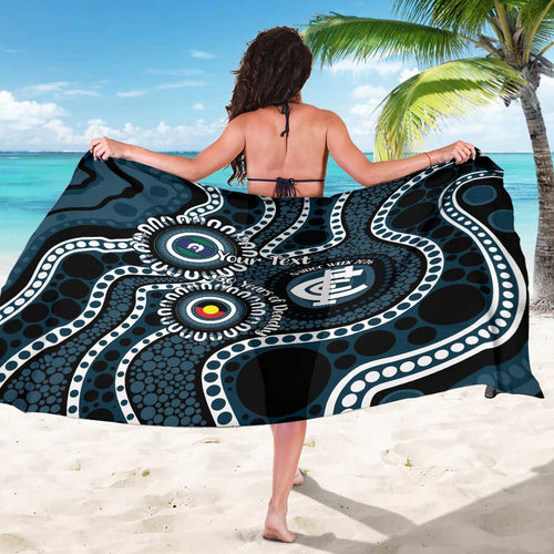 Carlton NAIDOC Week 2026 Personalised Sarong 50 Years of Deadly Aboriginal Art