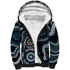 Carlton NAIDOC Week 2026 Personalised Sherpa Hoodie 50 Years of Deadly Aboriginal Art