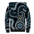 Carlton NAIDOC Week 2026 Personalised Sherpa Hoodie 50 Years of Deadly Aboriginal Art
