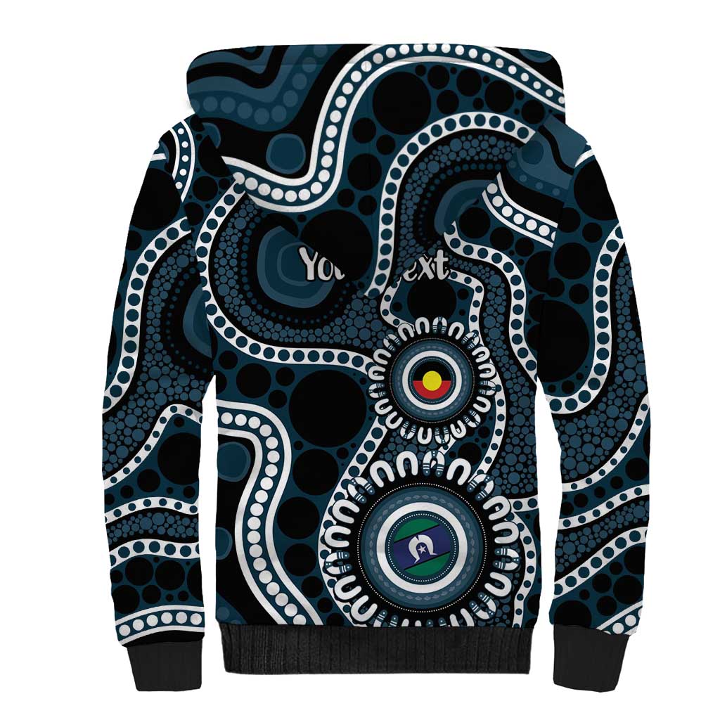 Carlton NAIDOC Week 2026 Personalised Sherpa Hoodie 50 Years of Deadly Aboriginal Art