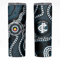 Carlton NAIDOC Week 2026 Personalised Skinny Tumbler 50 Years of Deadly Aboriginal Art