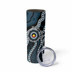 Carlton NAIDOC Week 2026 Personalised Skinny Tumbler 50 Years of Deadly Aboriginal Art