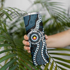 Carlton NAIDOC Week 2026 Personalised Skinny Tumbler 50 Years of Deadly Aboriginal Art