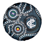 Carlton NAIDOC Week 2026 Personalised Spare Tire Cover 50 Years of Deadly Aboriginal Art