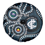 Carlton NAIDOC Week 2026 Personalised Spare Tire Cover 50 Years of Deadly Aboriginal Art