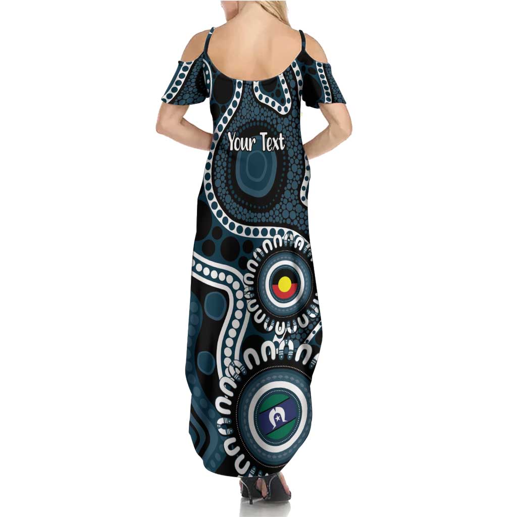 Carlton NAIDOC Week 2026 Personalised Summer Maxi Dress 50 Years of Deadly Aboriginal Art