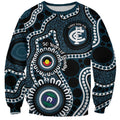 Carlton NAIDOC Week 2026 Personalised Sweatshirt 50 Years of Deadly Aboriginal Art