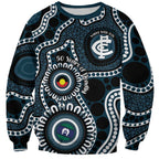 Carlton NAIDOC Week 2026 Personalised Sweatshirt 50 Years of Deadly Aboriginal Art